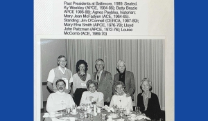 Past Leaders of APCE and earlier organizations